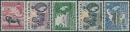 Kenya Uganda Tanganyika 1954 SG175-179 Lion Elephant Kilimanjaro Lodge (5) QEII - Kenya, Uganda & Tanganyika