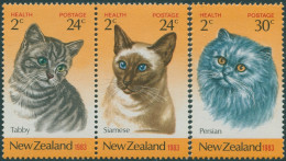 New Zealand 1983 SG1320-1322 Health Cats Set MNH - Autres & Non Classés