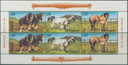 New Zealand 1984 SG1348 Health Horses MS MNH - Autres & Non Classés