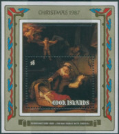 Cook Islands 1987 SG1199 Christmas $6 MS MNH - Cookeilanden