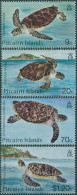 Pitcairn Islands 1986 SG281-284 Turtles Set MNH - Pitcairn