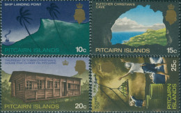 Pitcairn Islands 1969 SG101-104 Landing Cave House Flyingfox MNH - Pitcairneilanden