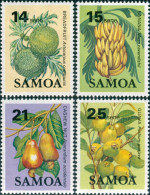 Samoa 1983 SG655-658 Fruit MNH - Samoa
