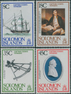 Solomon Islands 1979 SG372-375 Captain Cook's Voyages Set MLH - Solomon Islands (1978-...)