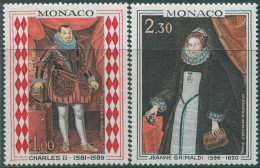Monaco 1968 SG932-933 Prince And Princess Set MNH - Autres & Non Classés