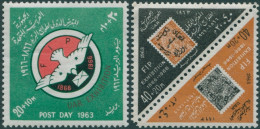 Egypt 1963 SG736-738 Post Day And Stamp Exhibition Set MNH - Sonstige & Ohne Zuordnung