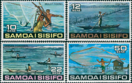 Samoa 1976 SG465-468 Fishing Set MNH - Samoa (Staat)