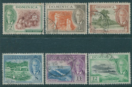 Dominica 1951 SG122-128 KGVI Scenes (6) FU (amd) - Dominica (1978-...)