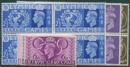 Great Britain 1948 SG495-498 KGVI Olympic Games 4 Sets MNH (amd) - Zonder Classificatie