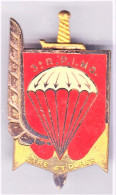 3° RPIMa. 3° Régiment Parachutiste D'Infanterie De Marine. émail Grand Feu. D.445. 1 Boléro Oblong. - Armée De Terre