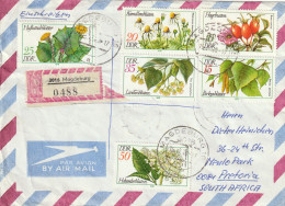 Germany DDR Cover Einschreiben Registered - 1978 1979 - Medicinal Plants Historic Dolls - Lettres & Documents