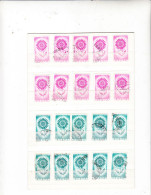 ITALIA 1964 -  EUROPA/CEPT - Sassone  981/82° (10 Esemplari Perfetti) - Collections