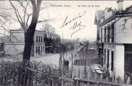 78 - Yvelines - VERNOUILLET -VERNEUIL -  La Place De La Gare - Vernouillet