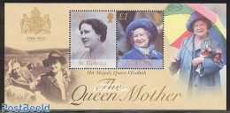 Saint Helena 2002 Queen Mother S/s, Mint NH, History - Kings & Queens (Royalty) - Familles Royales