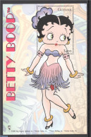 Guyana 2000 Betty Boop As Can-can Dancer S/s, Mint NH, Performance Art - Dance & Ballet - Art - Comics (except Disney) - Tanz