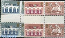 Great Britain 1984 Europa 2v, Gutter Pairs, Mint NH, History - Europa (cept) - Nuevos