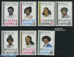 Ethiopia 1975 Hair Dressings 7v, Mint NH, Various - Costumes - Kostüme