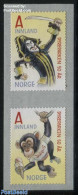 Norway 2016 Kristiansand Zoo 2v S-a, Mint NH, Nature - Animals (others & Mixed) - Monkeys - Ongebruikt