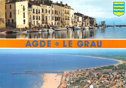 34-AGDE LE GRAU-N° 4432-B/0109 - Agde