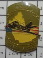 1618A Pin's Pins / Beau Et Rare / AVIATION / USAF F-117 STEALTH  OPERATION DESERT STORM - Avions