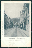 Imperia Ventimiglia Vallone San Secondo Tram Cartolina RT1911 - Imperia