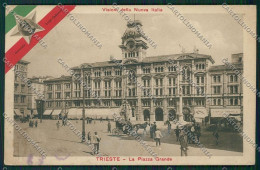 Trieste Città SCOLLATA Cartolina ZC0704 - Trieste