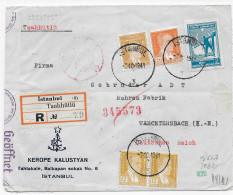 Einschreiben Istanbul 1941 Nach Wächtersbach, OKW Zensur - Altri & Non Classificati
