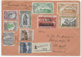 Einschreiben San Marino 1938 Nach Stuttgart - Altri & Non Classificati