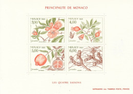 MONACO Block 42,unused - Fruit