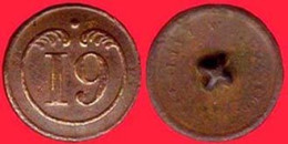 ** BOUTON  1er  EMPIRE  N° 19  G. M. ** - Buttons