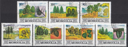 MONGOLIA 1489-1495,used - Arbres