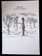 CL, Document  Officiel, France, 36 St Valentin, 39 St Amour, 14 Fev. 1985, Peynet, La Saint Valentin, Frais Fr 2.45 E - Documentos Del Correo