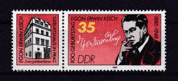 100. Geburtstag Vom Egon Erwin Kisch, Zusammendruck ** - Other & Unclassified