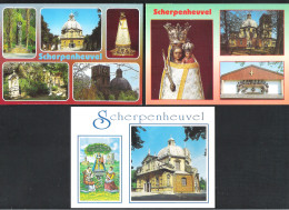 SCHERPENHEUVEL  - 3 POSTKAARTEN    (12.581) - Scherpenheuvel-Zichem