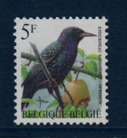Belgique België, **, Yv 2636, Mi 2690, SG 3307, Étourneau Sansonnet , - Unused Stamps