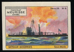 Meurisse - Ca 1930 - 26 - Les Bateaux Modernes, Modern Boats, Ships - 6 - Paquebot, Liner - Sonstige & Ohne Zuordnung