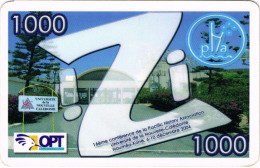 NOUVELLE CALEDONIE NEW CALEDONIA Telecarte Phonecard Prepayee Prepaid IZI 1000 F Conference PHA 2004 Ex.2007 UT BE - Neukaledonien