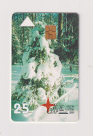 RUSSIA - Snow Covered Tree Chip Phonecard - Russie