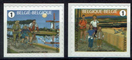 Belgie 2008 - OBP 3792/93 - Fietsen En Wandelen - Unused Stamps