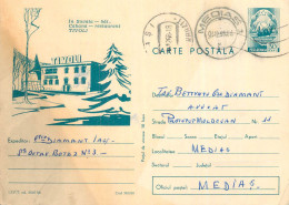 Postal Stationery Postcard Romania Sovata Bai Cabana Tivoli - Roemenië