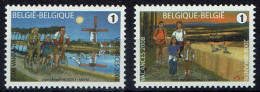 Belgie 2008 - OBP 3790/91 - Fietsen En Wandelen - Nuovi