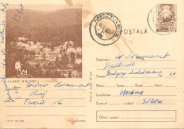 Postal Stationery Postcard Romania Slanic Moldova - Roemenië