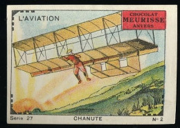 Meurisse - Ca 1930 - 27 - L'Aviation, Ancient Airplanes - 2 - Chanute - Otros & Sin Clasificación