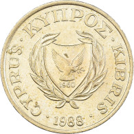 Monnaie, Chypre, 5 Cents, 1988 - Zypern