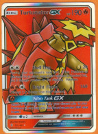 Carte Pokémon Turtonator GX Hp 190 131/145  Année 2017 - Lots & Collections