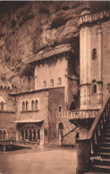 FRANCE - Rocamadour - Vue Sur Le Parvis - Vue Générale - Escalier - De L'extérieure - Carte Postale Ancienne - Rocamadour