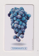 RUSSIA - Grapes Chip Phonecard - Russia