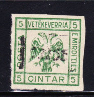 STAMPS-ALBANIA-1921-MIRDITISCHE-REPUBILK-PORTO-SEE-SCAN - Albania