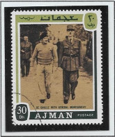 08	17 105		Émirats Arabes Unis - AJMAN - De Gaulle (Generale)