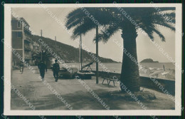 Savona Alassio Passeggiata Lungo Il Mare Foto Cartolina RT2761 - Savona